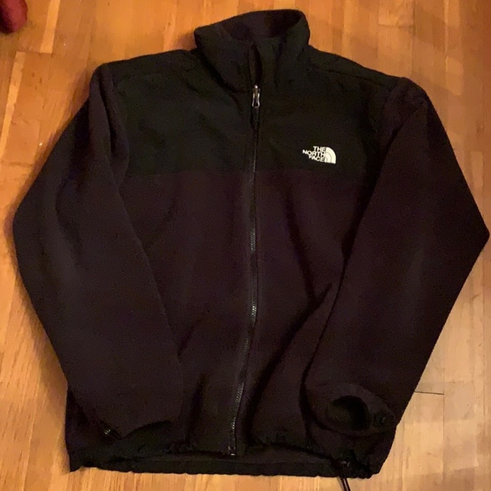 Black The North Face Fleece Jacket